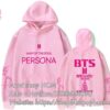 Áo hoodie BTS Persona 2019 màu hồng