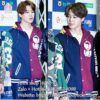 Áo khoác bóng chày BTS Jimin mặc