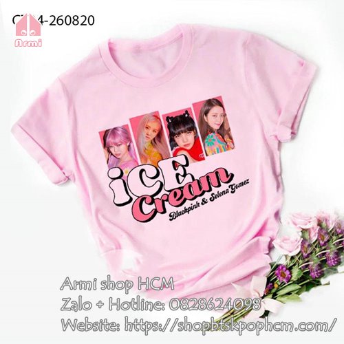 Áo thun hình Blackpink