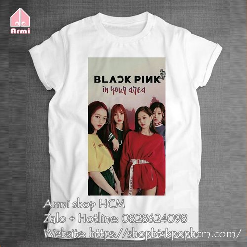 Áo phông hình Blackpink HYLT giá rẻ