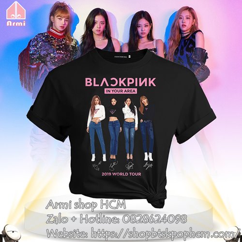 Áo thun hình Blackpink HYLT