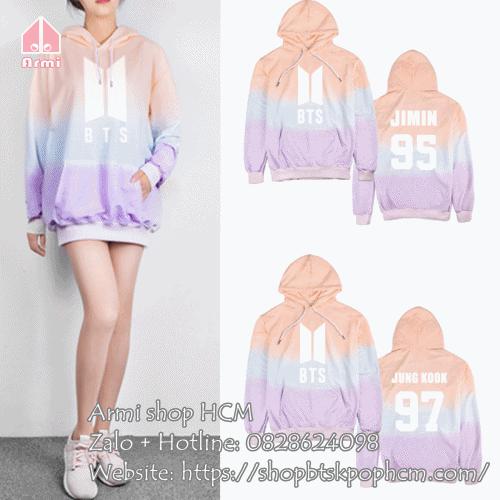 Áo váy Hoodie BTS Hàn Quốc