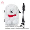 Túi đeo chéo BT21 BTS mini hình gấu bông BT21