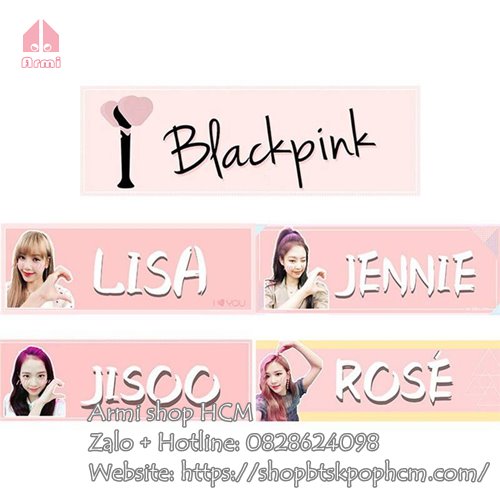 Hand Banner Blackpink