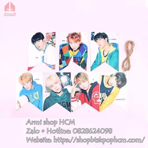 Cờ treo BTS
