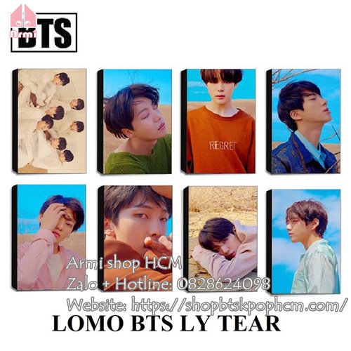 Combo Lomo card BTS Love Yourself Tear 2017 - Hộp 30 tấm