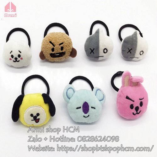 Dây buộc tóc BT21 BTS