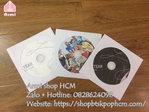 Đĩa CD Album BTS Persona, Love Yourself Tear, Her, Answer, Wings…