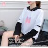 Áo hoodie logo BTS tay 2 lớp