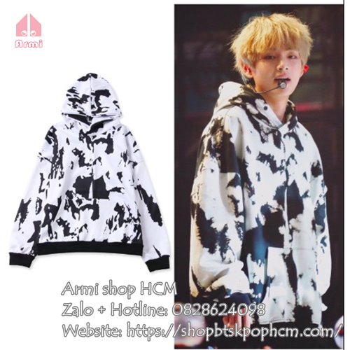 Áo hoodie V Taehyung mặc Warriors