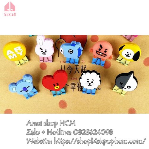Kẹp giấy BT21 BTS