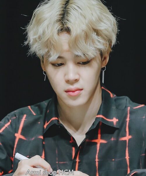 Khuyên tai bạc giống Jimin BTS đeo