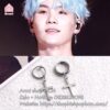 Khuyên/Bông Tai Suga BTS Chữ Thập