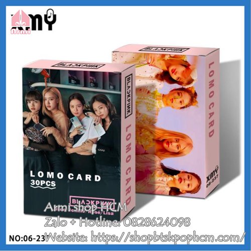 Lomo card hình Blackpink