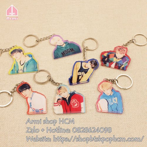 Móc khóa hình BTS chibi