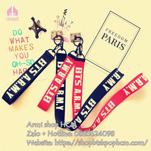 Strap BTS, nametag BTS