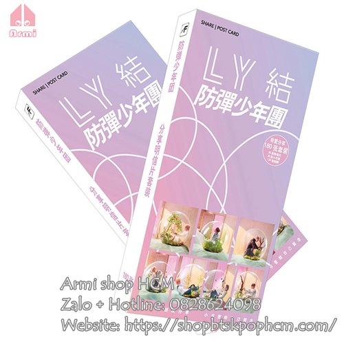 Hộp Postcard BTS Love Yourself Answer 2018
