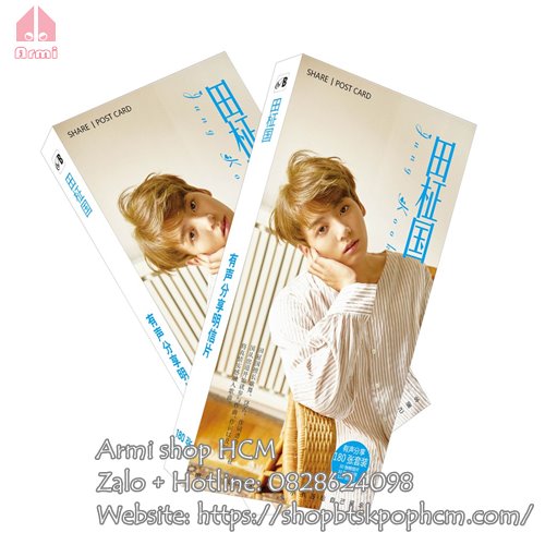 Postcard BTS Jungkook Love Yourself 180 hình - Album ảnh