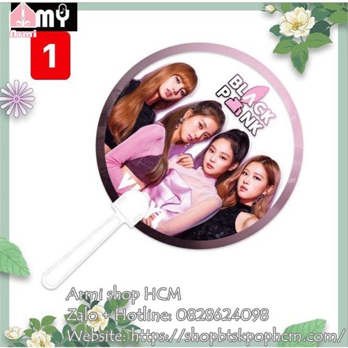 Quạt Blackpink trong suốt