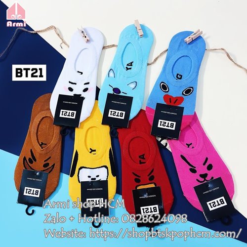 Tất vớ BT21 BTS