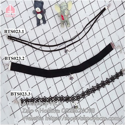 Vòng cổ choker BTS
